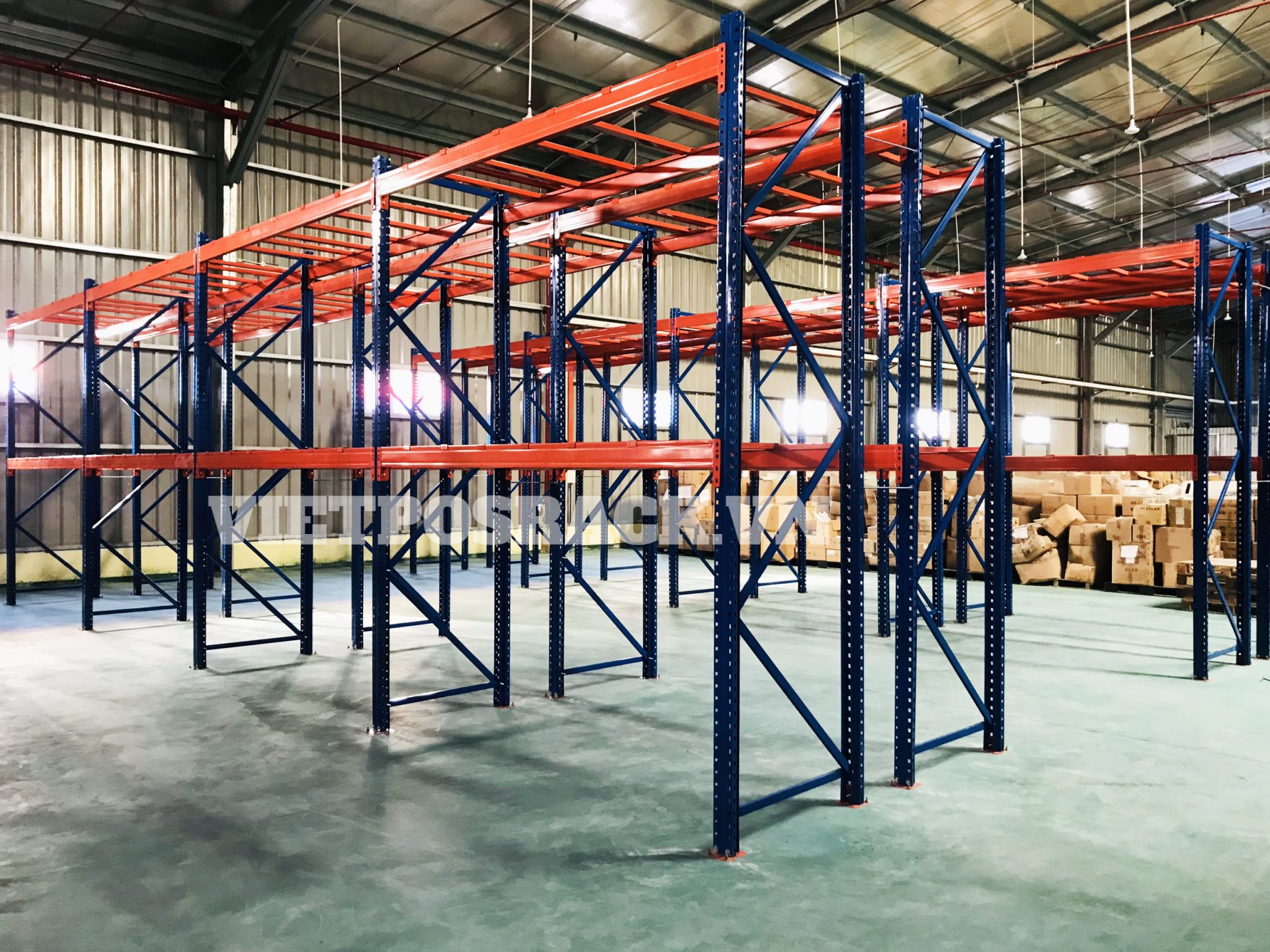 Heavy-duty racking for the Vietnamese industry by Viet Pos Rack - Việt ...