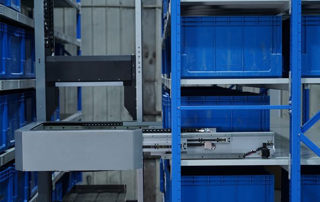 Stacker-Bot Autonomous Mobile Robot and System ASRS - Việt POS Rack