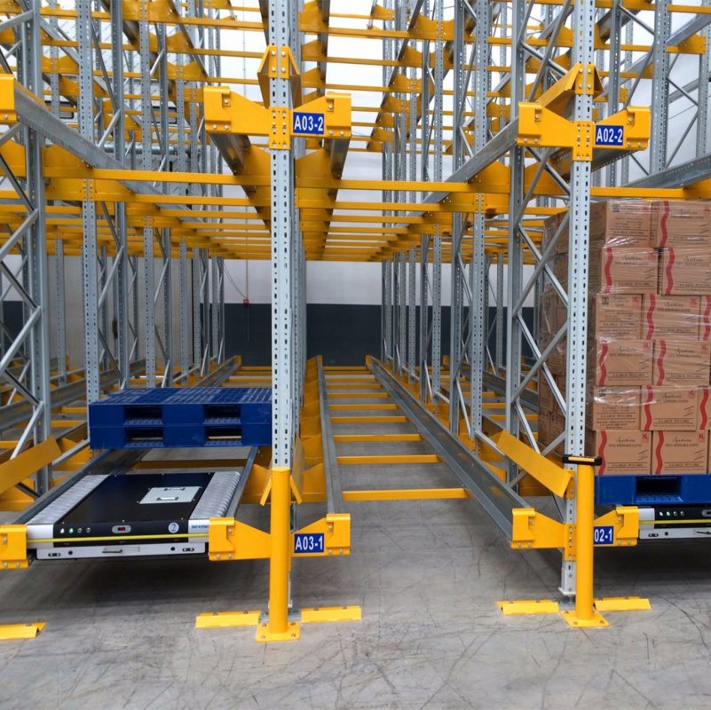 Kệ Robot tự động (Radio Shuttle Racking System) quản lý hàng hóa - Việt ...