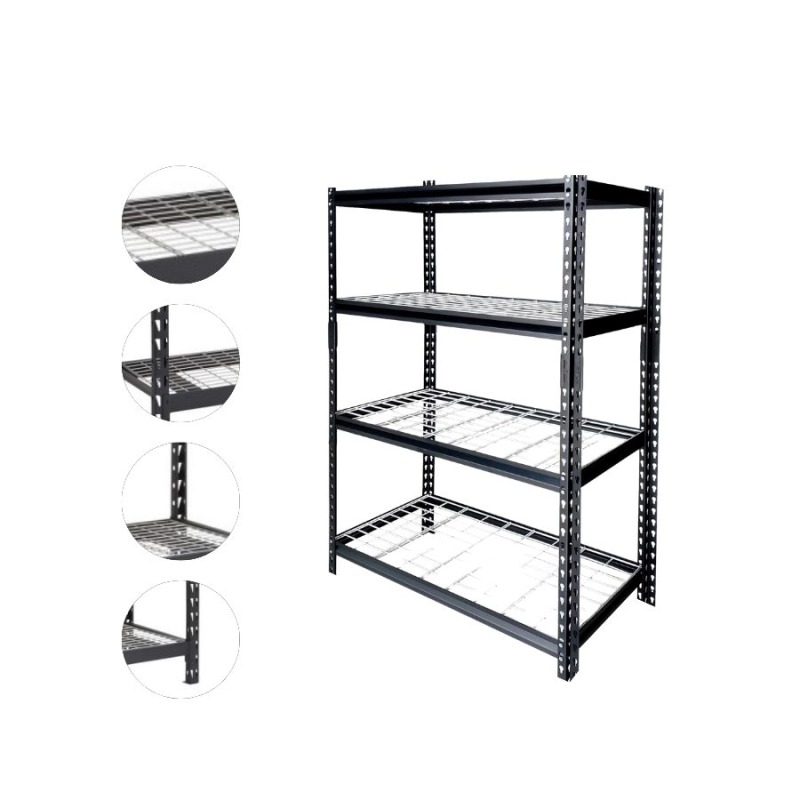 Kệ V đa năng mâm lưới D1.2m X R0.4m X C2m 4 tầng - Việt POS Rack