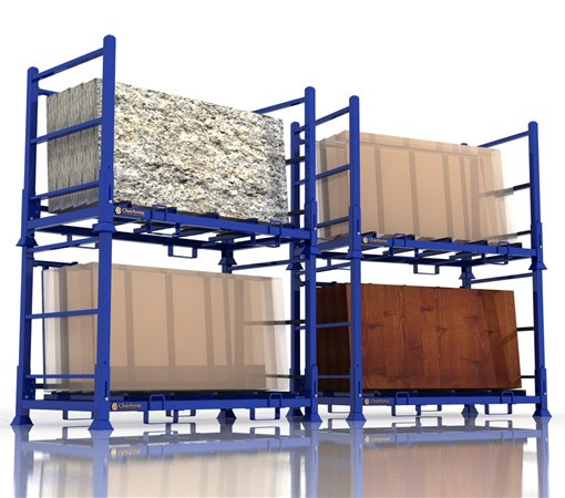 Collapsible Glass Transport Pallet - Việt POS Rack