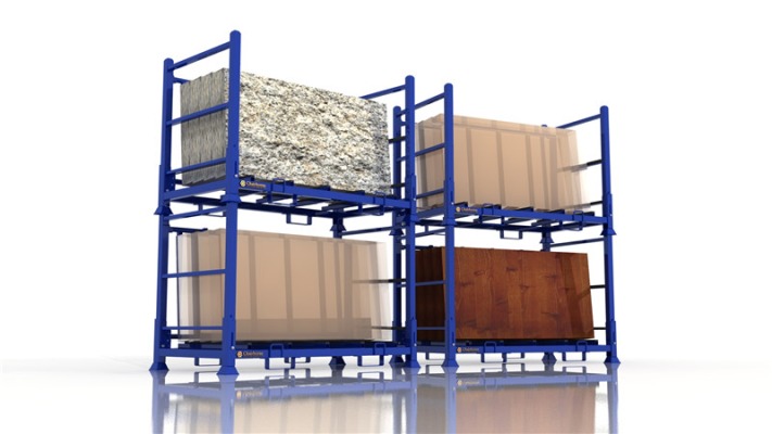 Collapsible Glass Transport Pallet | VietPOS Rack