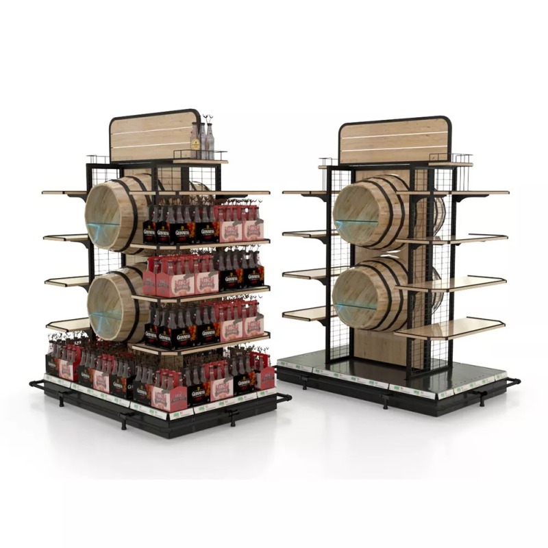 Commercial Wine Display Rack VPOSSRWM03 Việt POS Rack