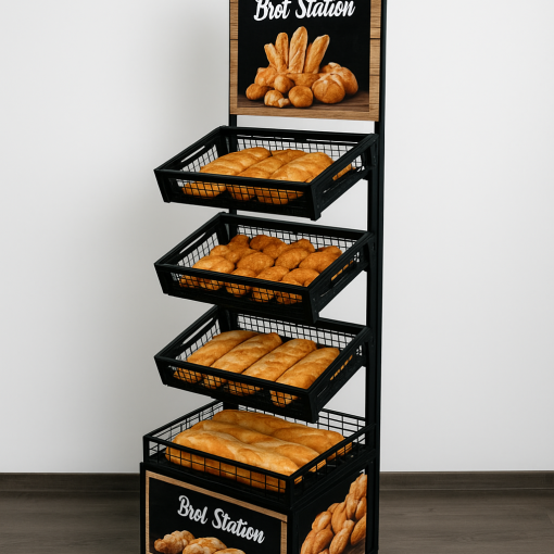 trưng bày bánh mỳ - VietPOS Rack