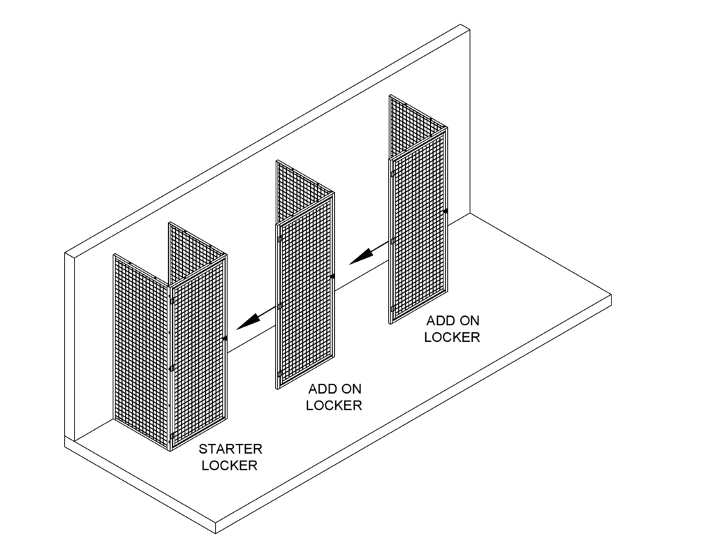 Locker Configuration Tenant Storage Lockers | VietPOS Rack