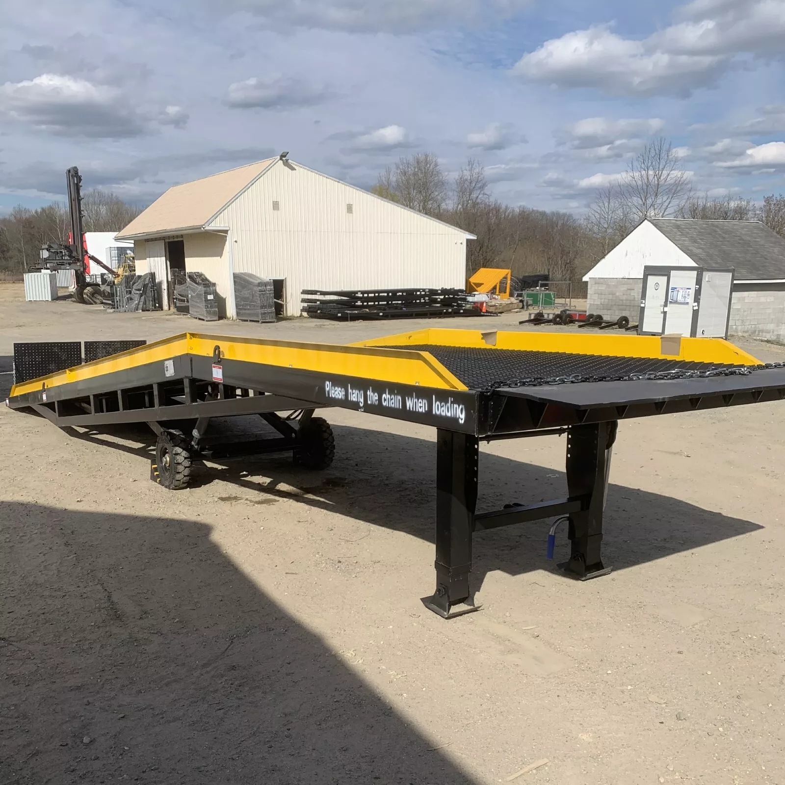 YÊU CẦU VỀ ĐỘ DỐC CỦA DỐC TẢI (YARD RAMP)